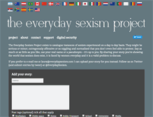 Tablet Screenshot of everydaysexism.com